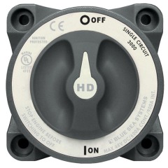 Blue Sea HD Battery Switch On/Off 600A - Grey - 3000